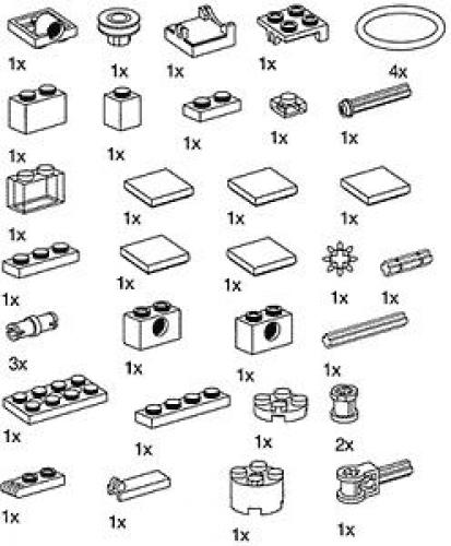 LEGO Special Elements for Intelligent House Building Set (9959)