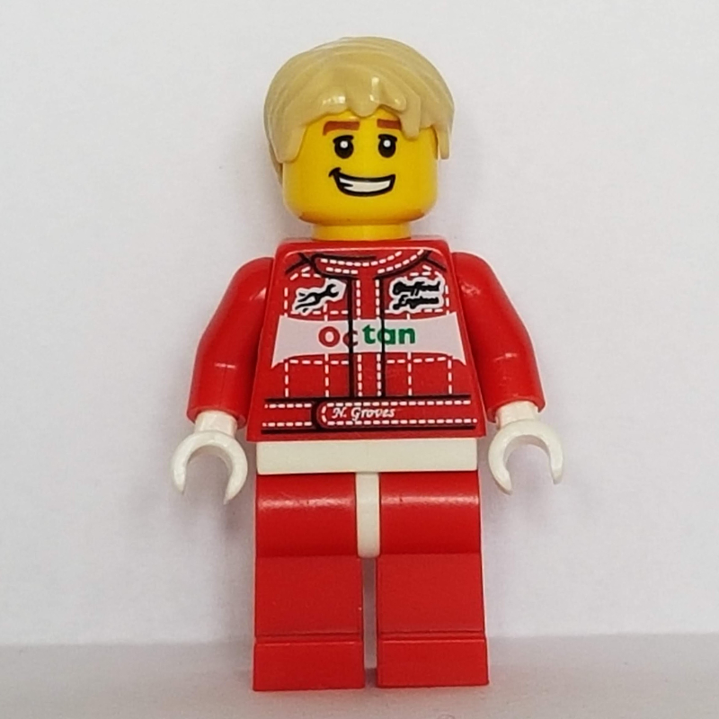 LEGO Race Car Driver (CMF) (fig-000024)