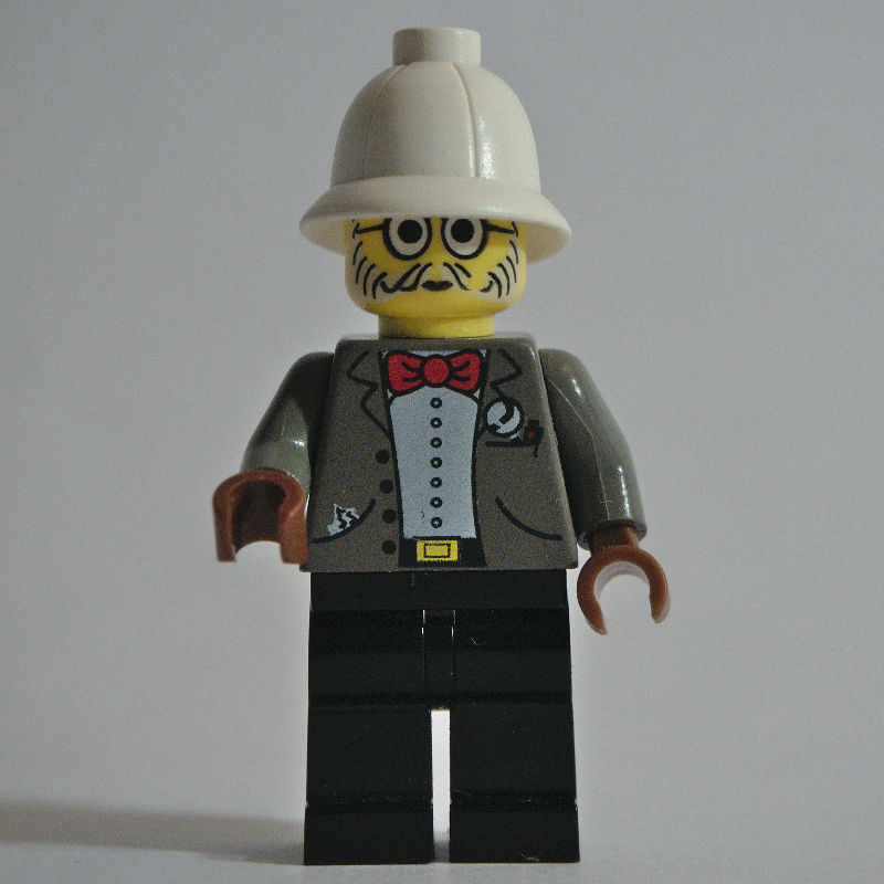 LEGO Dr. Kilroy in Dark Gray Suit (fig-000043)