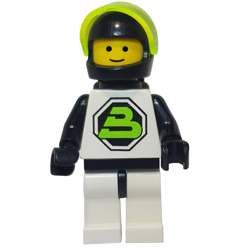 LEGO Blacktron II - 3626b Head (fig-000062)