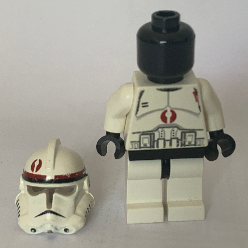 LEGO Clone Trooper, 91st Mobile Reconnaissance Corps, Dark Red Markings (fig-000064)