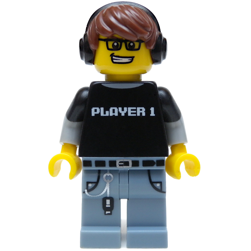 LEGO Video Game Guy (CMF) (fig-000089)