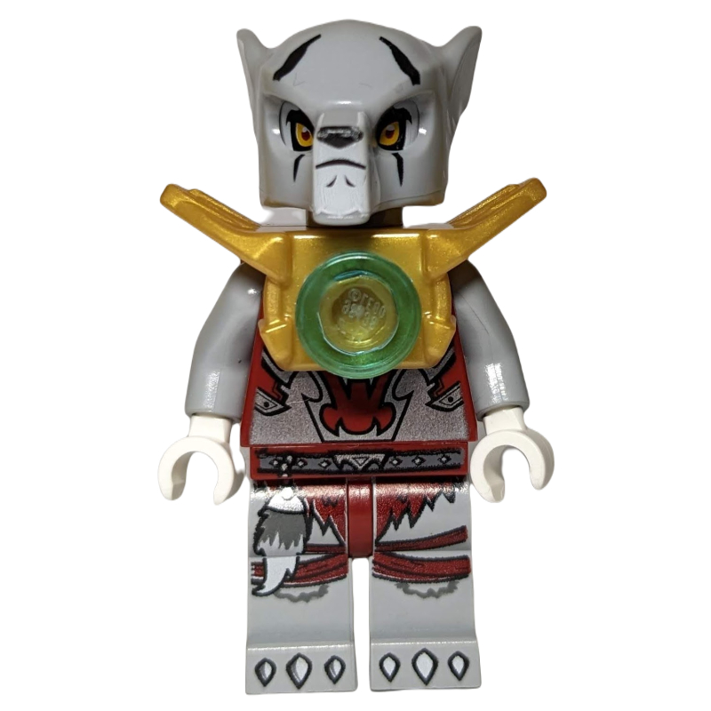 LEGO Worriz with Pearl Gold Shoulder Armor (fig-000151)