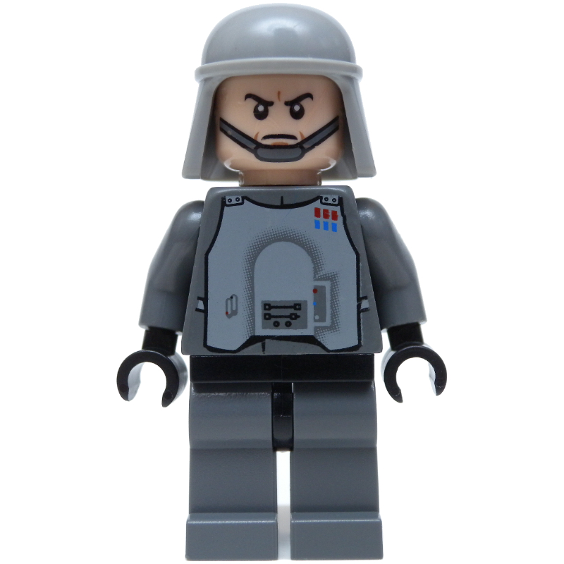 LEGO Imperial Officer / Captain / Commandant / Commander, Battle Armor, Black Hips (fig-000166)