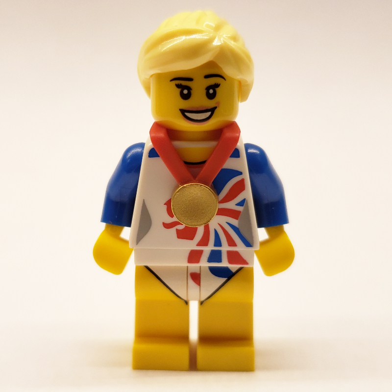 LEGO Flexible Gymnast, Team GB (CMF) (fig-000189)
