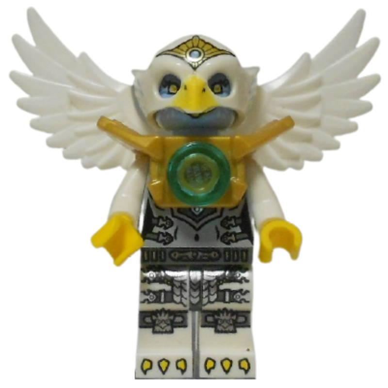 LEGO Eris in Silver Outfit with Pearl Gold Shoulder Armor (fig-000232)