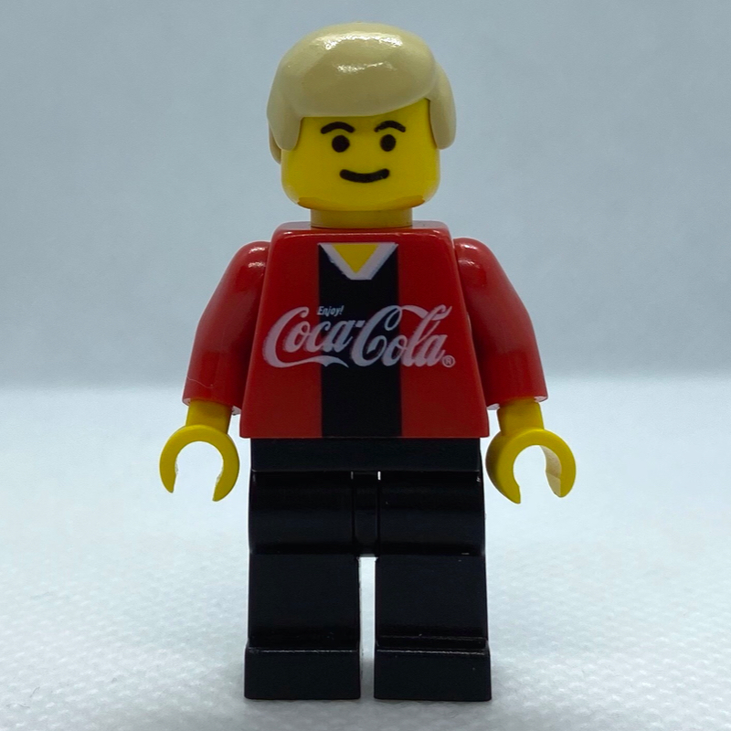 LEGO Soccer Player Coca-Cola Midfielder 1 (fig-000269)