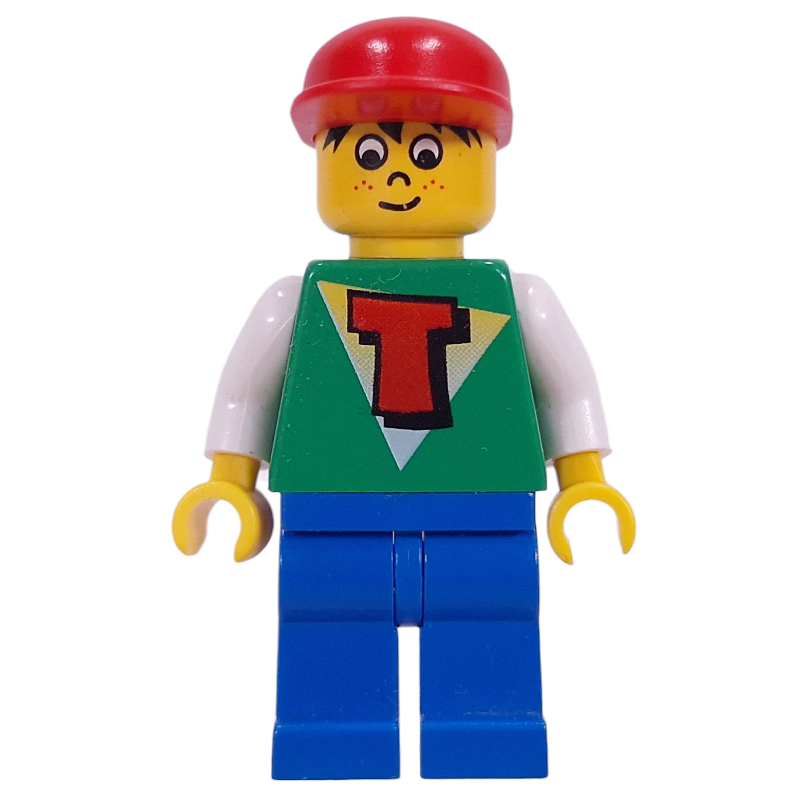 LEGO Timmy - Blue Legs, Red Cap (fig-000274)