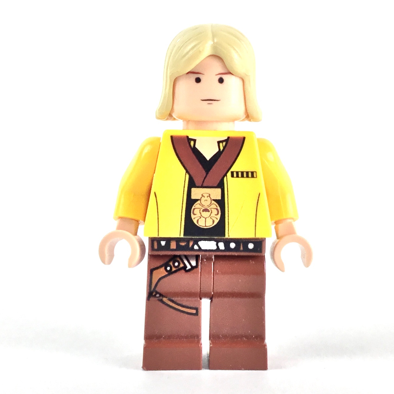LEGO Luke Skywalker, Printed Medal, Black Eyes (fig-000299)