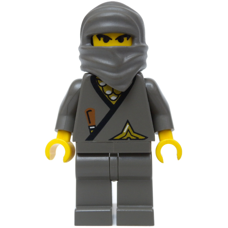 LEGO Ninja, Dark Gray (fig-000362)