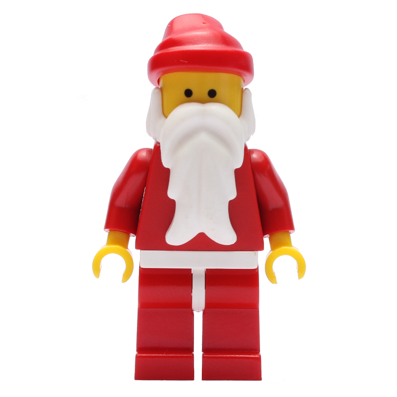 LEGO Santa, Plain Red with White Hips (fig-000364)
