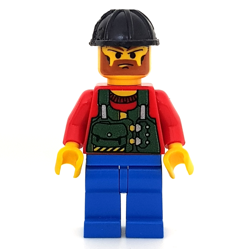 LEGO Bandit, Black Hard Hat (fig-000372)