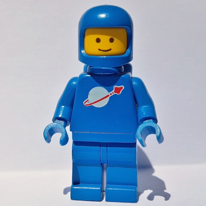 LEGO Classic Spaceman, Blue with Airtanks (3842a Helmet) (fig-000373)