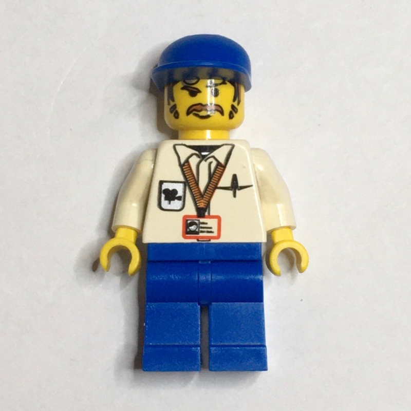 LEGO Cameraman - Blue Legs, Blue Cap (fig-000376)