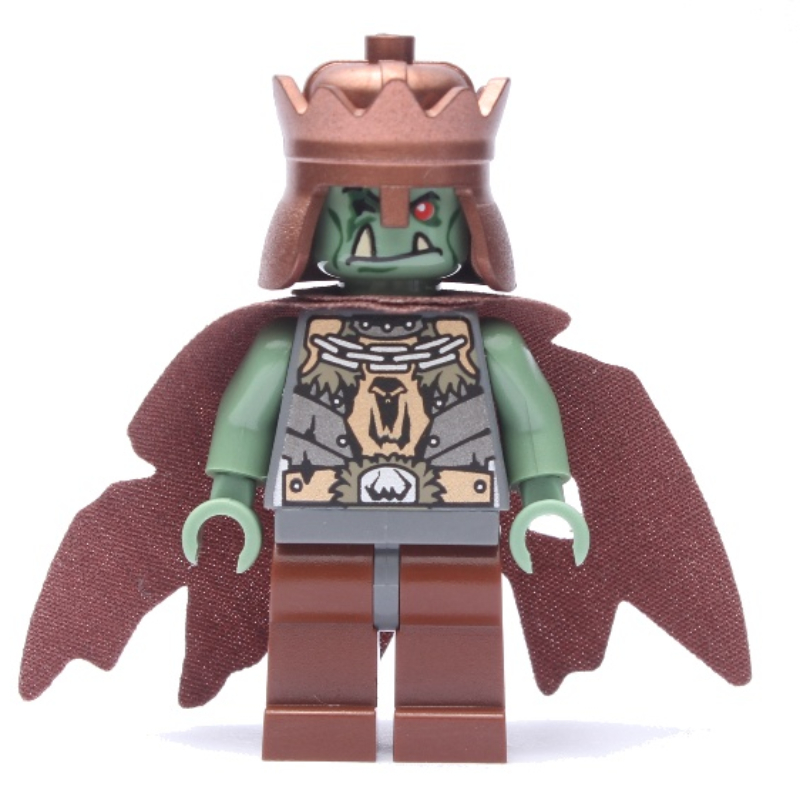 LEGO Troll King, Metallic Copper Crown (fig-000408)