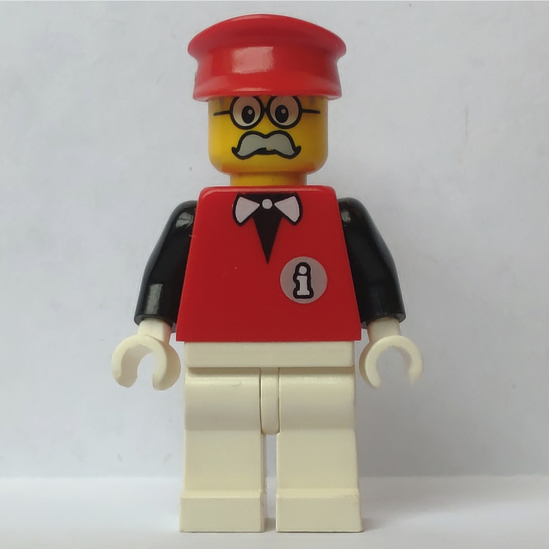 LEGO Infomaniac, LEGO Logo on Back (fig-000421)