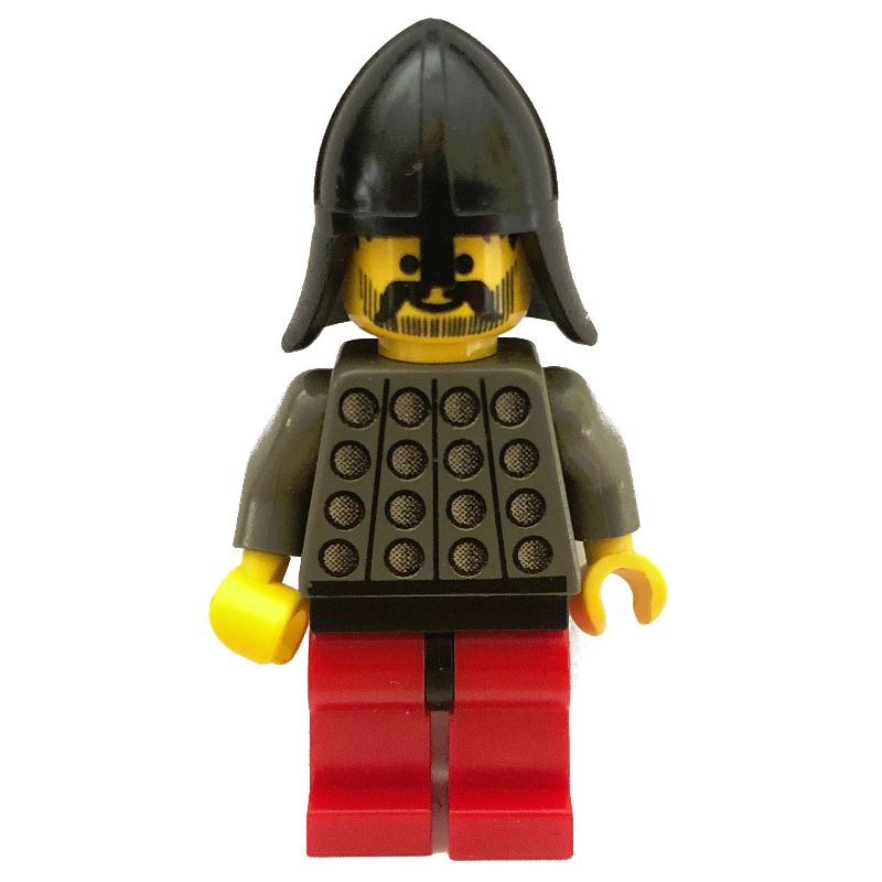 LEGO Knight (Fright Knights) - Red Legs, Black Hips (fig-000430)