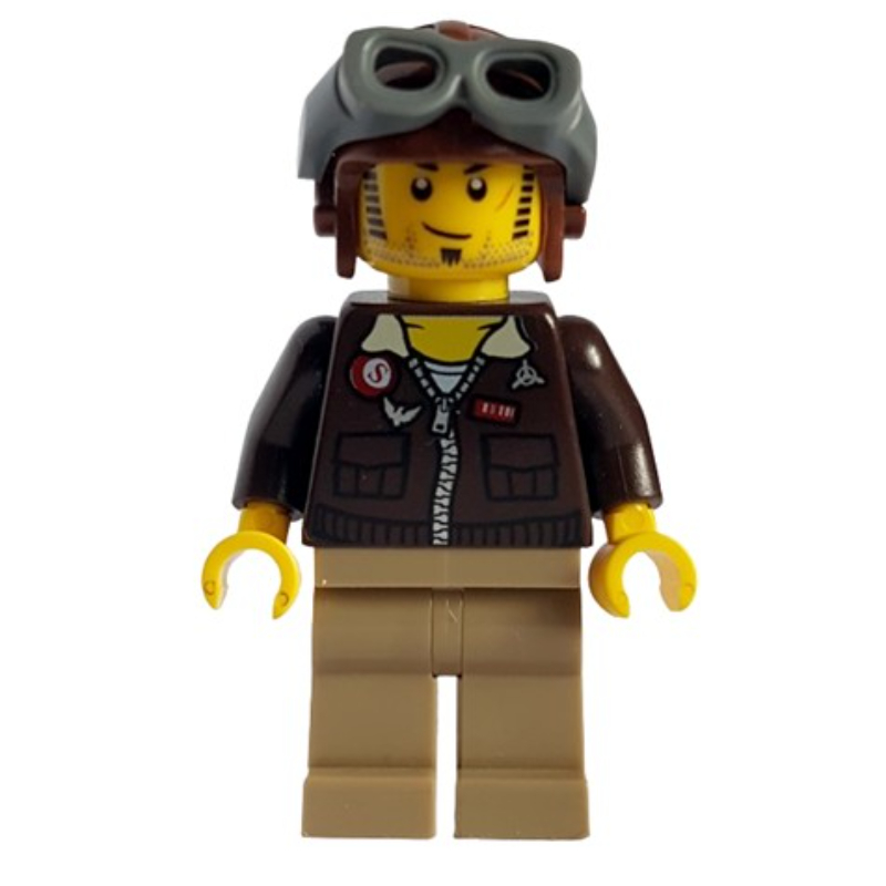 LEGO Jake Raines in Hat with Goggles (fig-000450)