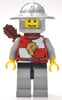 Lion Knight, Archer, Wide Brim Helmet, Quiver