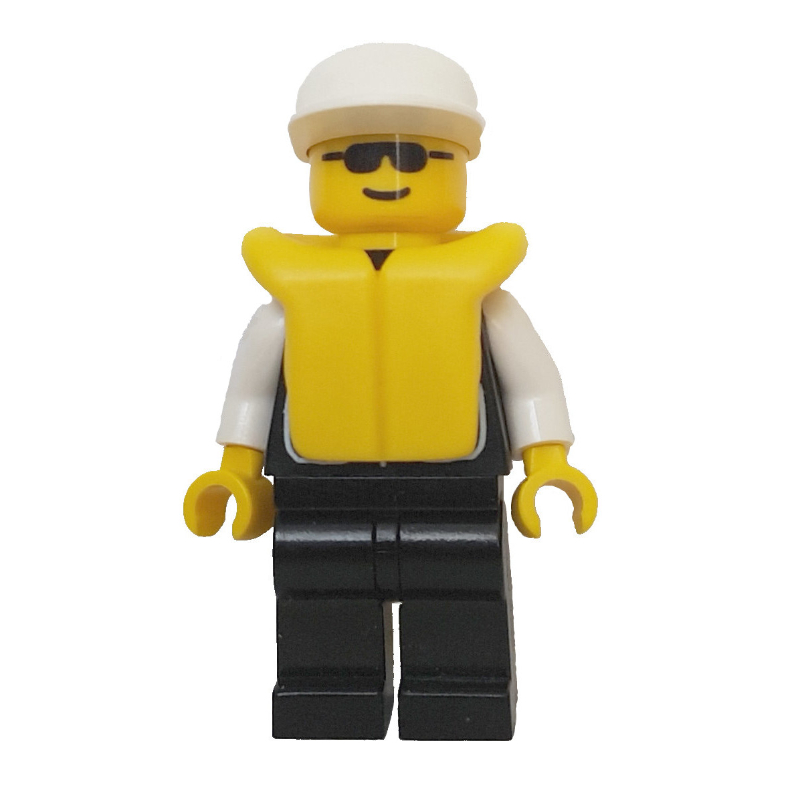 LEGO Policeman with Life Jacket (fig-000517)