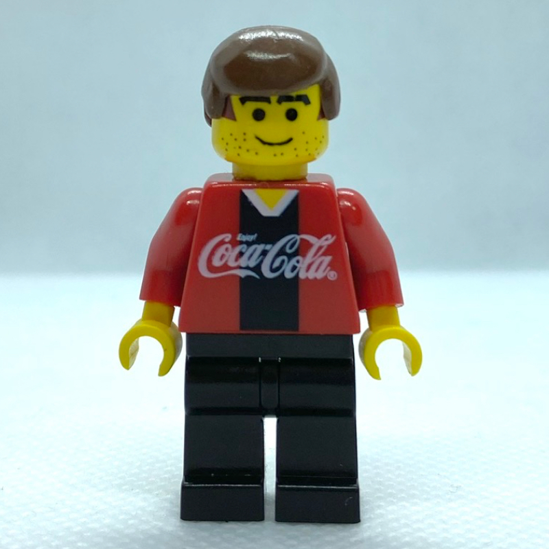 LEGO Soccer Player Coca-Cola Forward 1 (fig-000556)