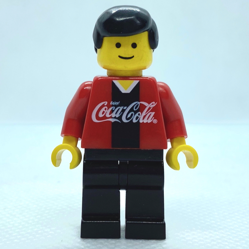 LEGO Soccer Player Coca-Cola Forward 2 (fig-000557)