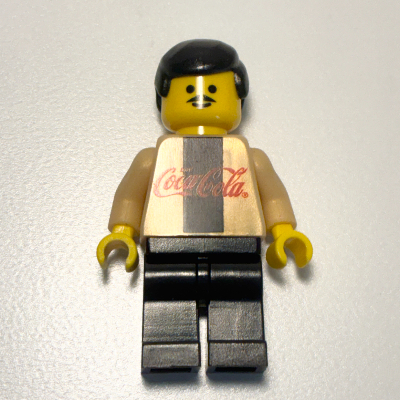 LEGO Soccer Player Coca-Cola Secret A (fig-000567)
