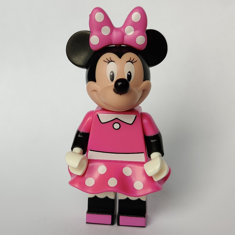LEGO Minnie Mouse with Dark Pink with White Spots Dress and Bow (CMF) (fig-000574)