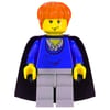 Ron Weasley, Yellow Skin, Blue Sweater, Cape with Stars
