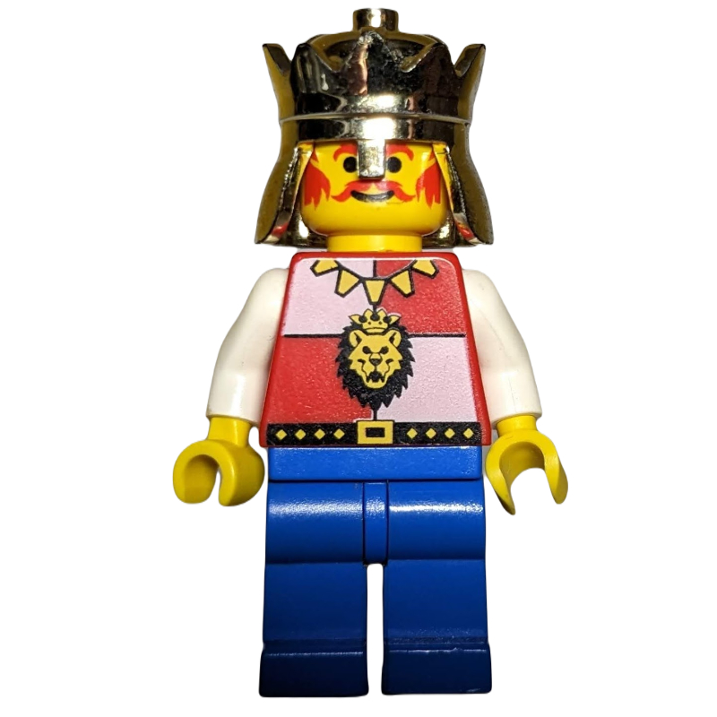 LEGO King (Royal Knights) - Blue Legs, Blue Hips, no Cape (fig-000645)
