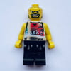 Basketball Player, Tan Torso, Black Legs