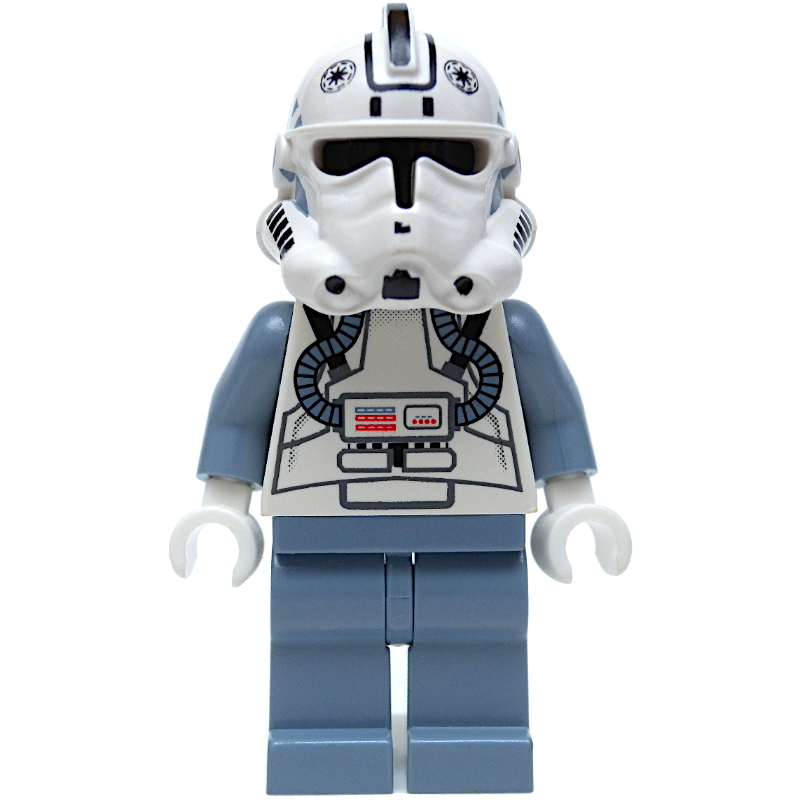 LEGO Clone Pilot, Plain Black Head (fig-000664)