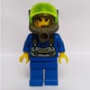 Jet, Trans-Neon Green Visor