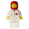 Doctor, White Jacket with Red Cross, White Legs, Red Helmet