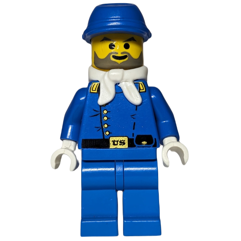 LEGO Soldier - Western, Lieutenant, Cap (fig-000736)