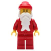 Santa, Plain Red
