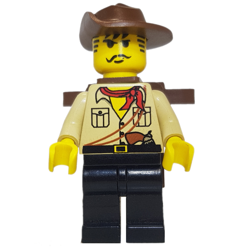 LEGO Johnny Thunder with Backpack (Desert) (fig-000802)