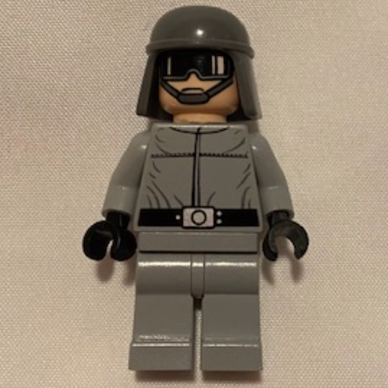 LEGO Imperial AT-ST Driver, Plain Helmet, Printed Visor (fig-000805)