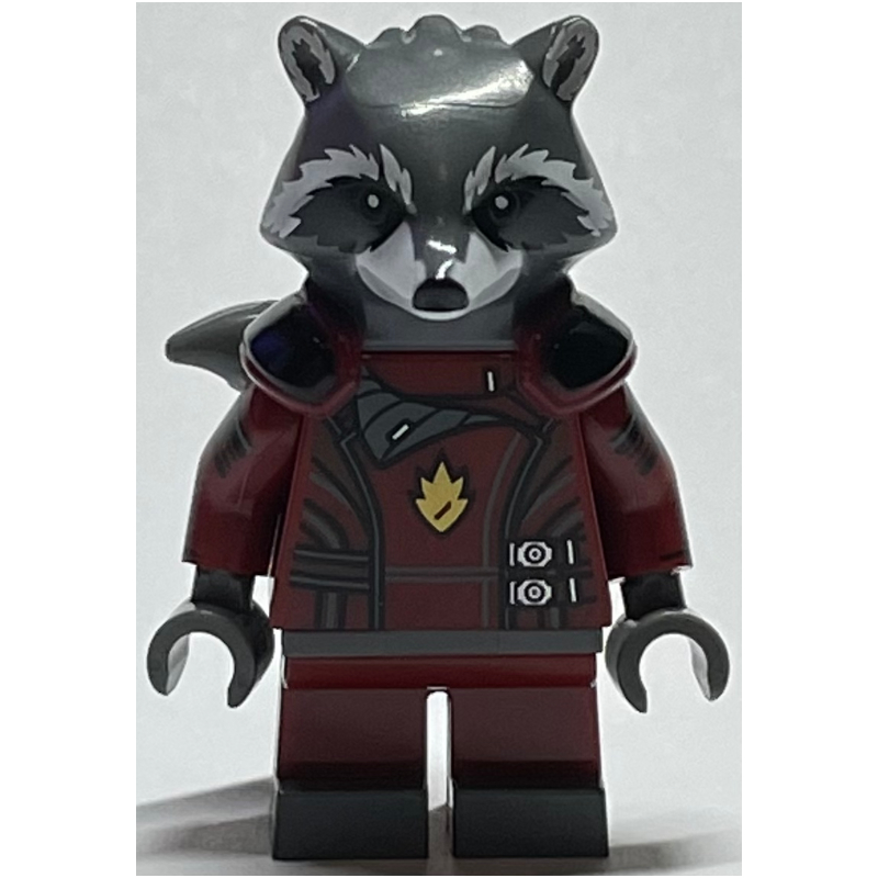 LEGO Rocket Raccoon in Dark Red Outfit (fig-000816)