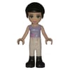 Emma - Lavender Top, White Trousers