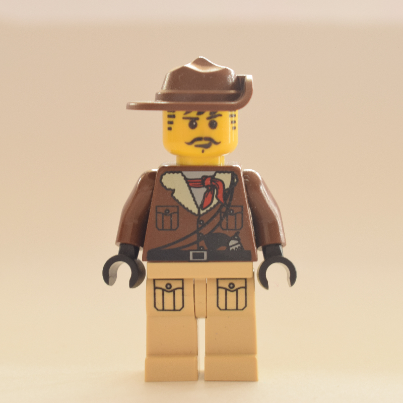 LEGO Johnny Thunder with Tan Pants with Pockets (fig-000839)