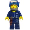 Cam with Trans-Dark Blue Diving Mask