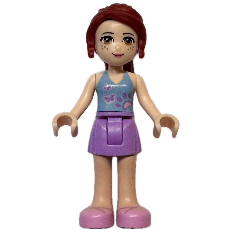 LEGO Mia - Medium Blue Top, Medium Lavender Skirt (fig-000862)