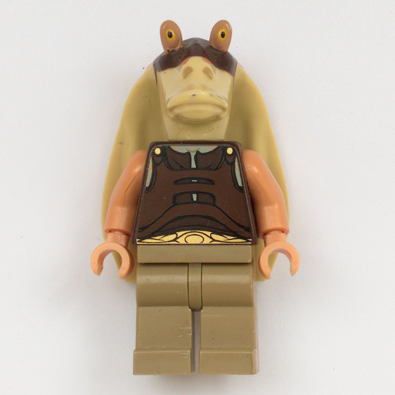 LEGO Gungan Warrior, Dark Tan Legs, Nougat Hands (fig-000874)