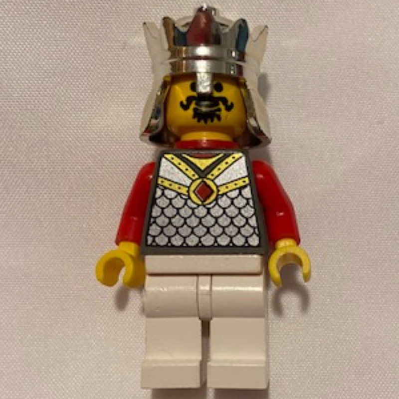 LEGO King with Red Plastic Cape (fig-000882)