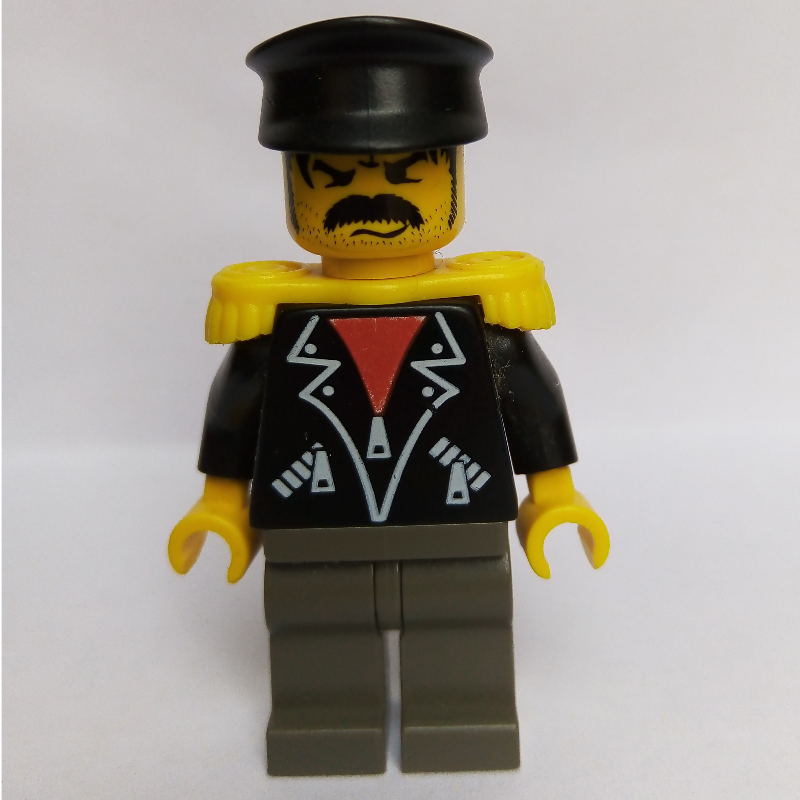 LEGO Time Twisters - Black Torso, Dark Gray Legs (fig-000887)