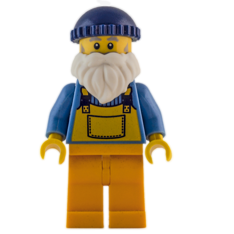 LEGO Fisherman - Dark Blue Cap (fig-000897)