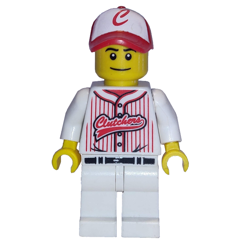 LEGO Baseball Player (fig-000904)