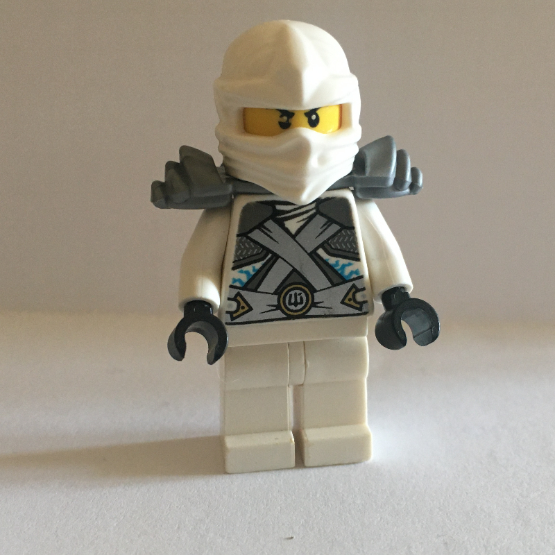 LEGO Zane, Titanium in White (fig-000995)