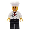 Chef, Red Neckerchief, Black Legs, Goatee Beard